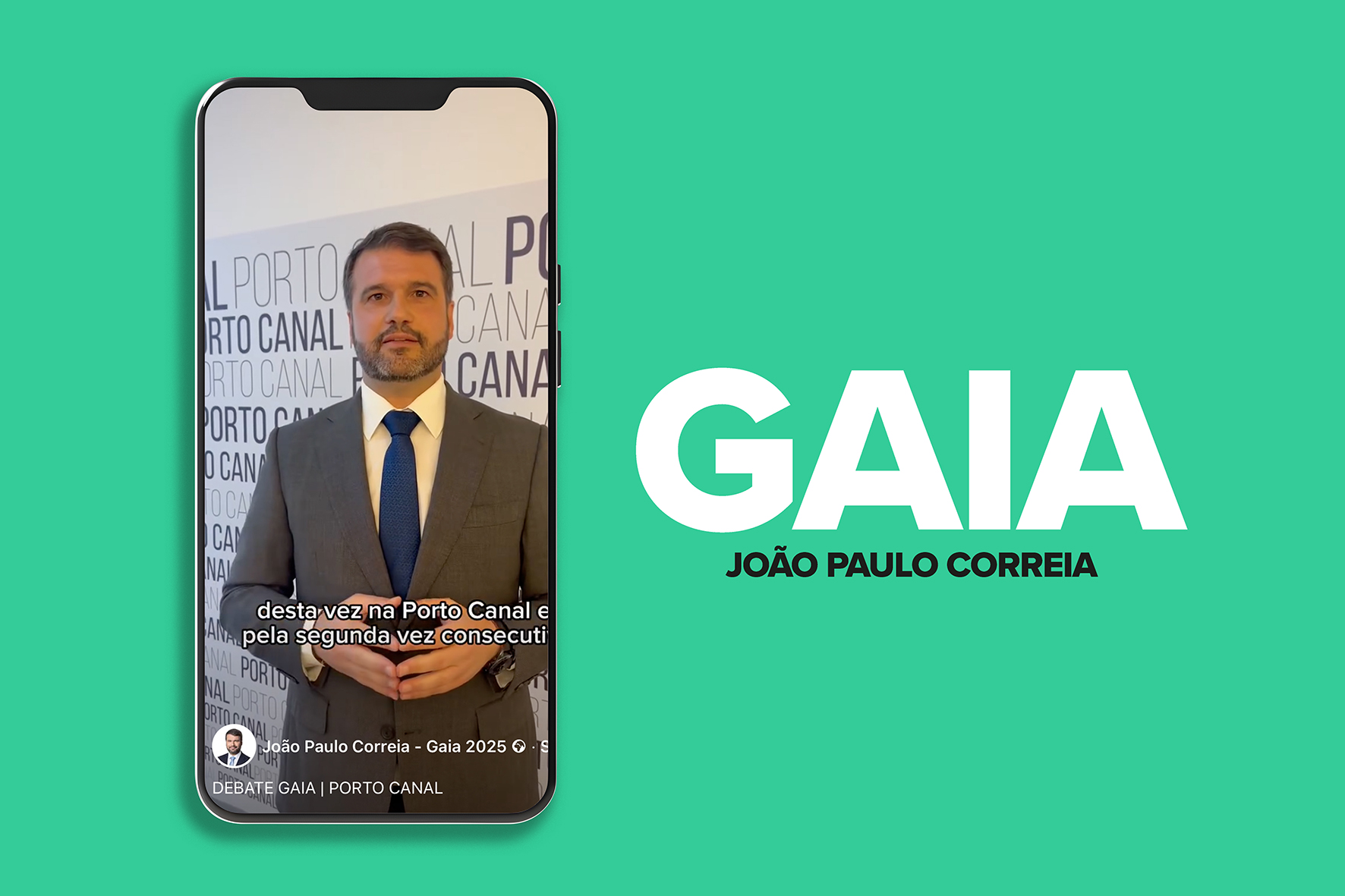 João Paulo Correia – Gaia 2025